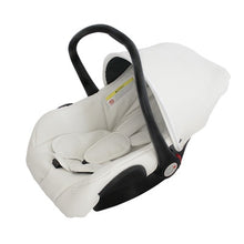 Load image into Gallery viewer, Free ship! Babyfond  3 in 1 baby stroller 360 degree rotate Carriage gold frame PU Pram EU safety Car Seat with Bassinet newborn